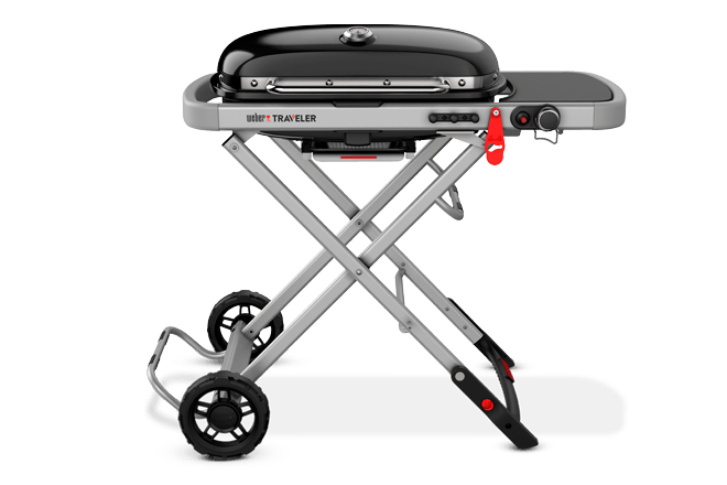 Weber JL Black ドライバー Weber Traveler Portable Gas Grill